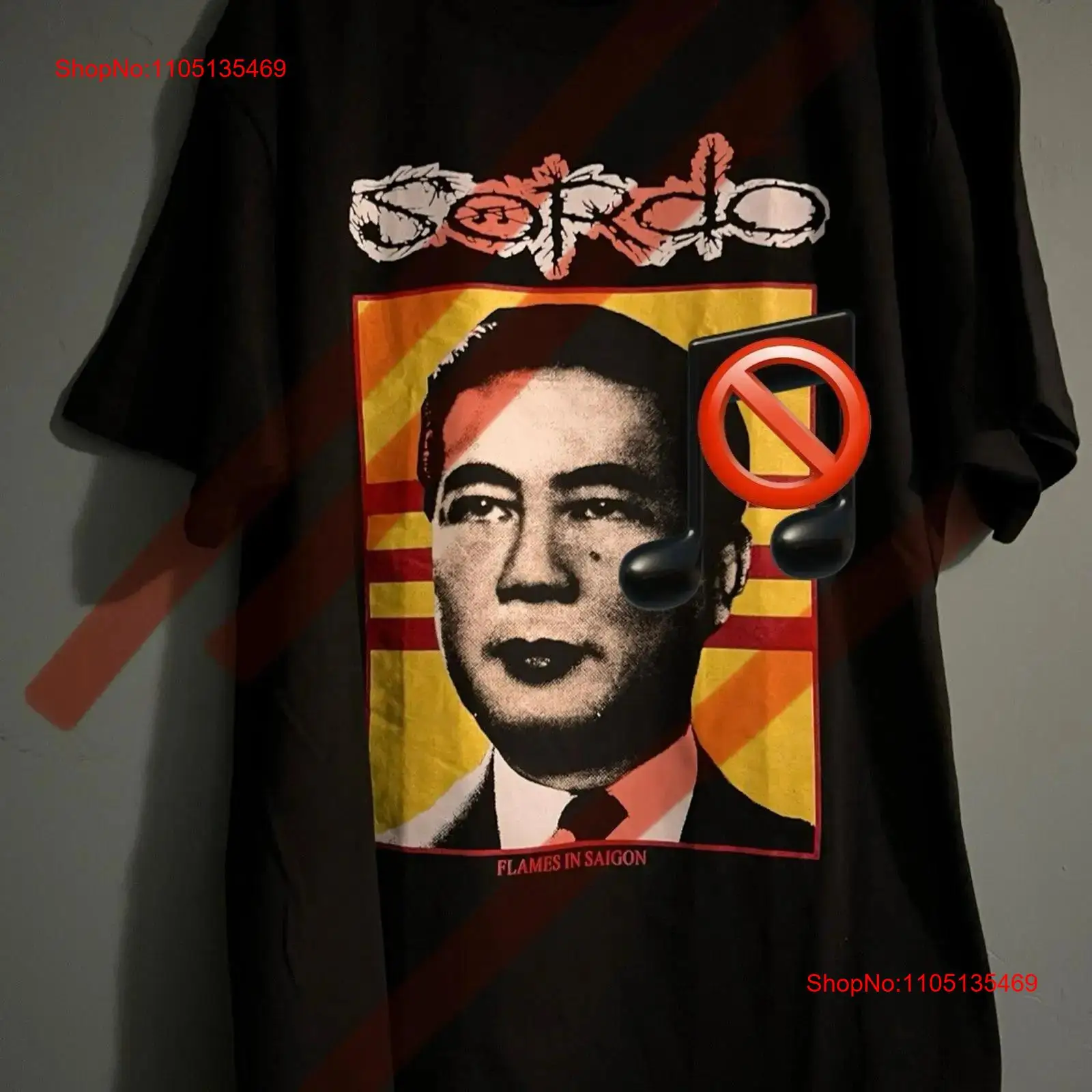 Xl Men'S Fashion - Sordo T Shirt Size XL Powerviolence