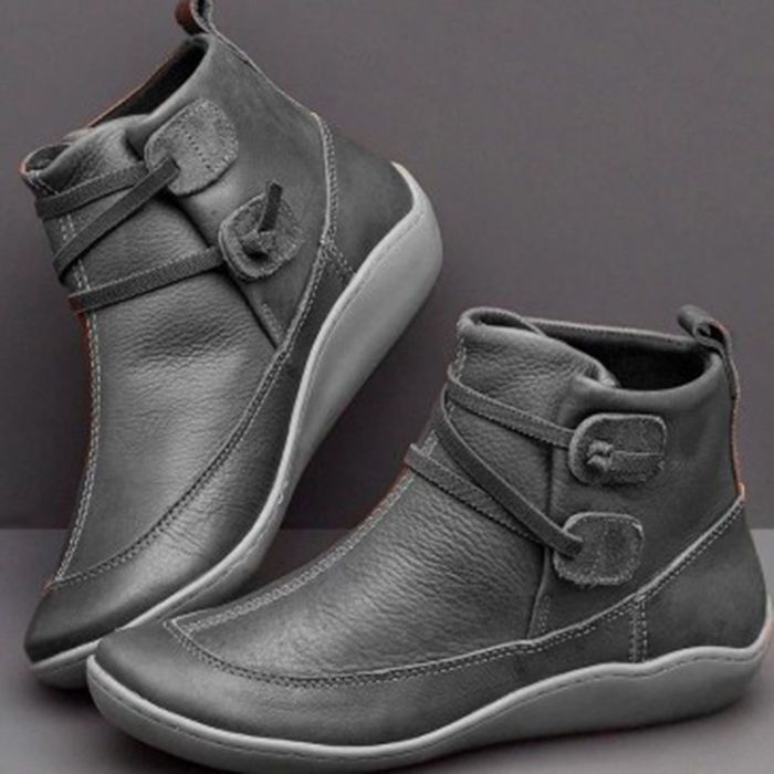 Women Vintage Round Toe PU Lea - đánh giá và giá Mens Fashion Vintage