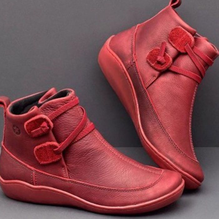 Women Vintage Round Toe PU Lea - đánh giá và giá Mens Fashion Vintage