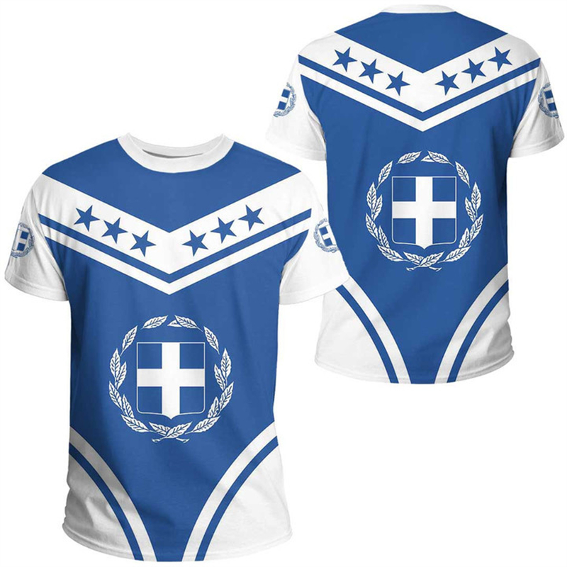 Greece Flag Map 3d Printed T S - đánh giá và giá Men'S Fashion Greece