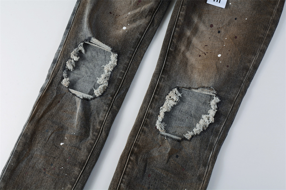 Men Fashion American Jeans Hig - đánh giá và giá Skinny Jeans Ripped