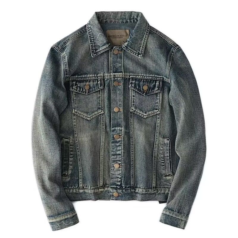 Autumn and Spring New Fashion  - đánh giá và giá Mens Fashion Denim Jacket