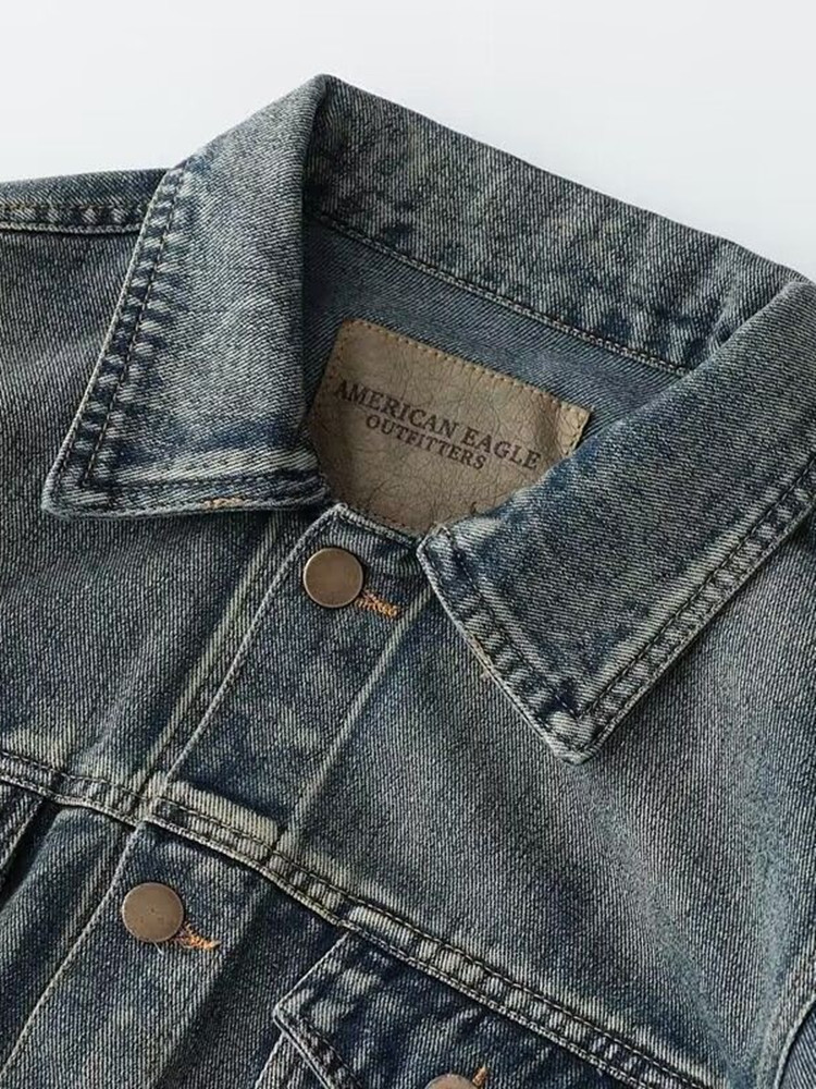 Autumn and Spring New Fashion  - đánh giá và giá Mens Fashion Denim Jacket