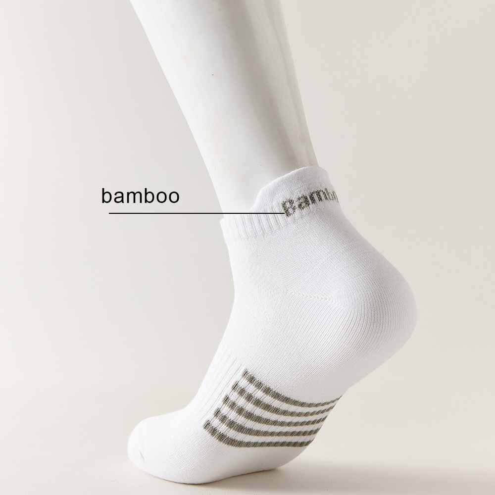5/10 Pairs Men's Bamboo Fiber  - đánh giá và giá Socks Ankle Men
