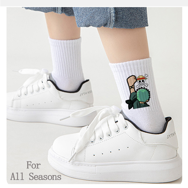 Anime One Piece Men Sport Long - đánh giá và giá Socks Ankle Men