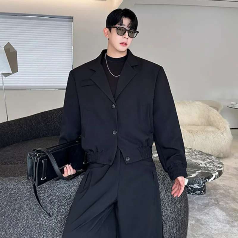 LUZHEN Spring Blazer Neck Casu - đánh giá và giá Men'S Fashion Loose Pants
