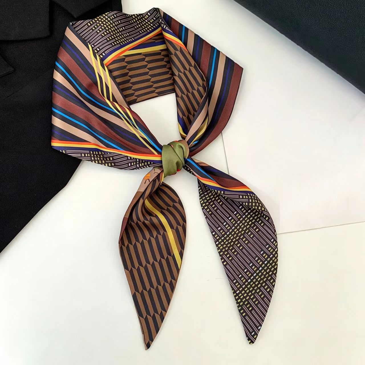 Luxury Print Long Hair Ribbon  - đánh giá và giá Skinny Jeans Ripped