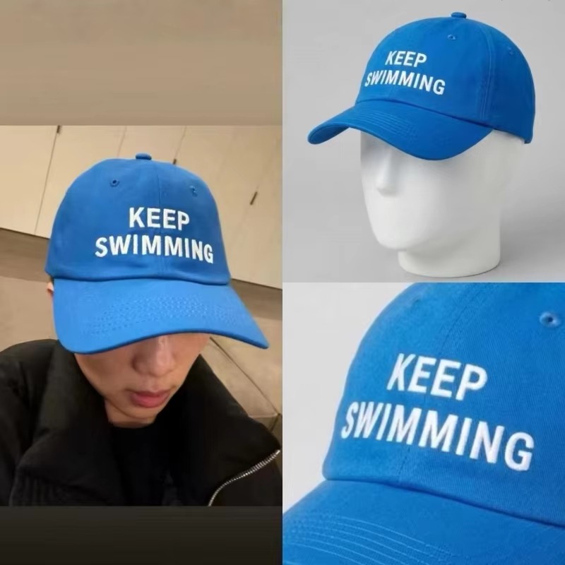 2026 Trendy keep Swimming New  - đánh giá và giá Mens Fashion Caps