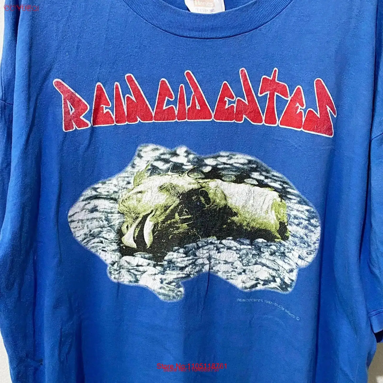 Vintage 1997 Reincidentes Band - đánh giá và giá Xl Men'S Fashion