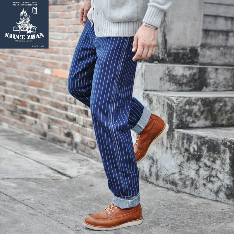 Saucezhan Sọc Jeans Nam Cổ Điể - đánh giá và giá Skinny Jeans Ripped