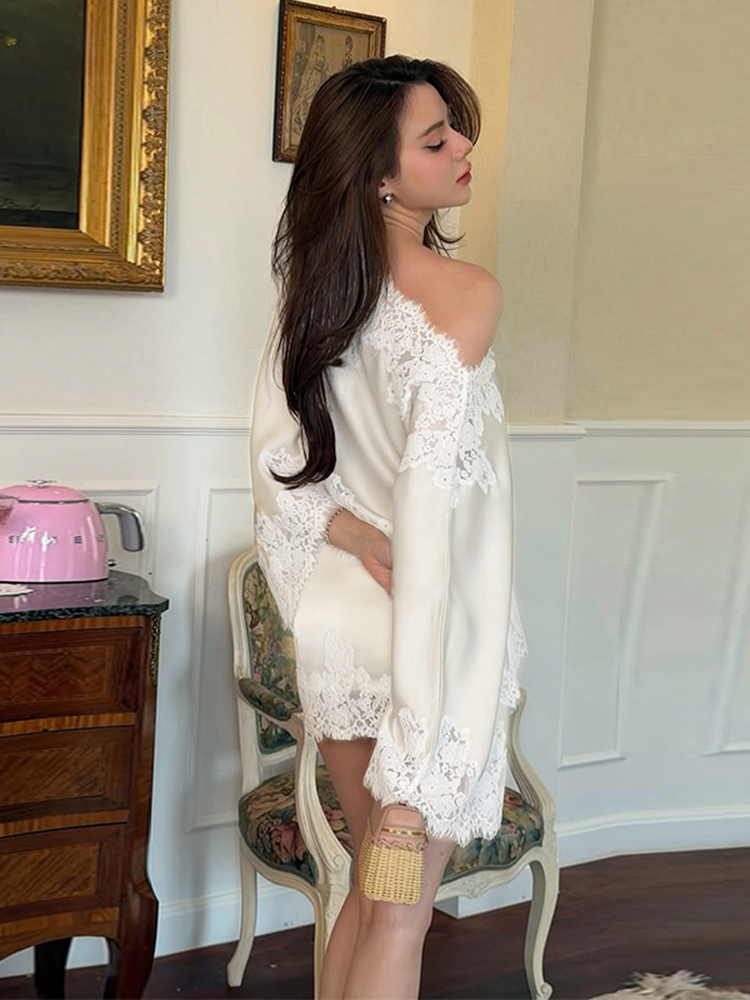 Elegant Lace Patchwork Women's - đánh giá và giá Men'S Fashion Rules