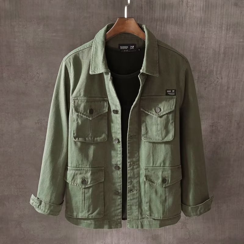 Spring and Autumn New Men's Fa - đánh giá và giá Mens Fashion Denim Jacket