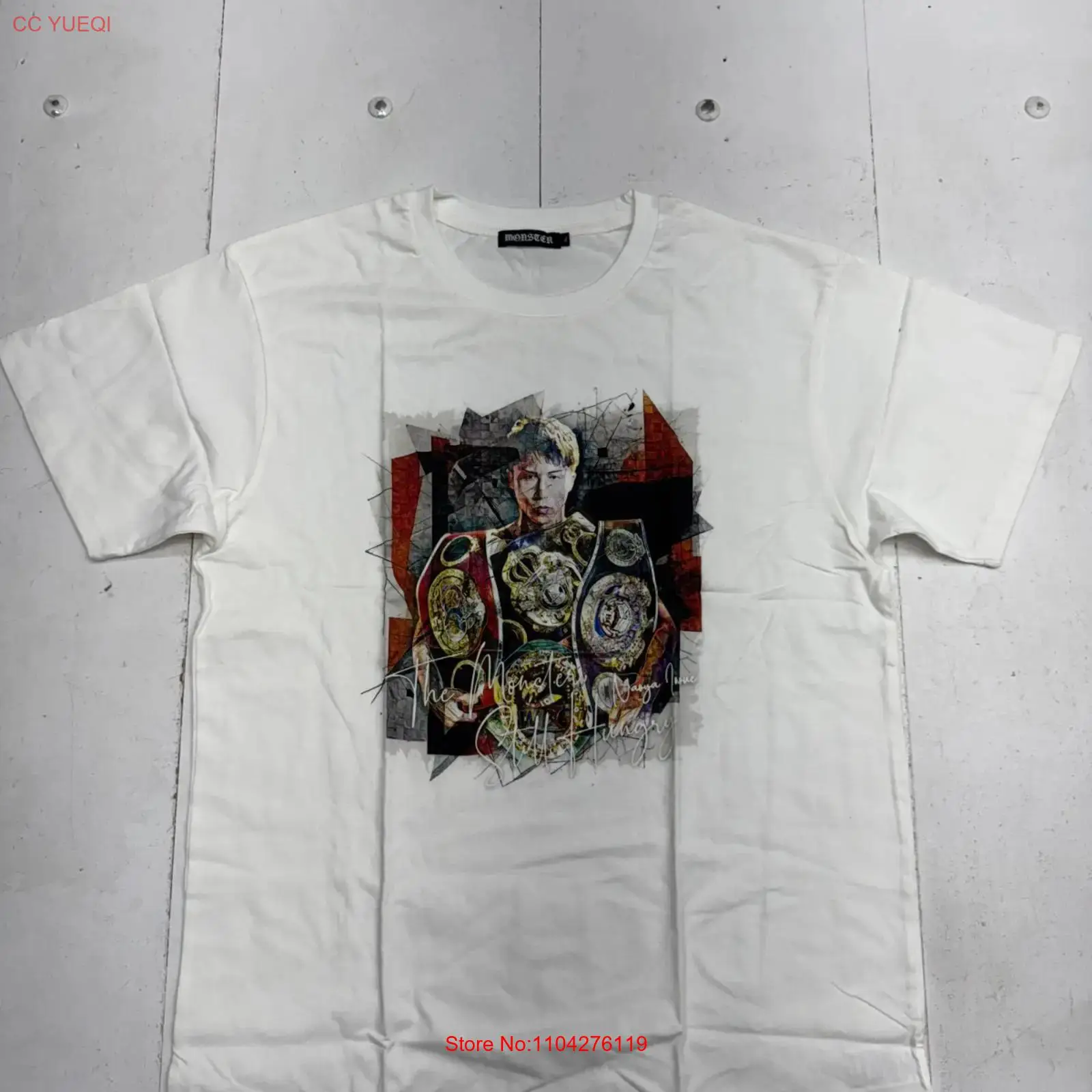 Monster Naoya Inoue White Prin - đánh giá và giá Xl Men'S Fashion