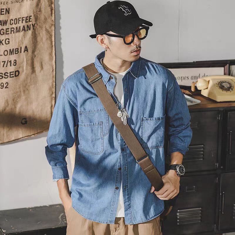 Mens American Retro Denim Jack - đánh giá và giá Mens Fashion Denim Jacket