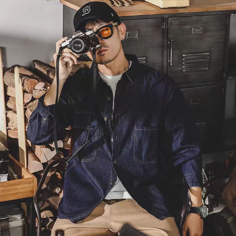 Mens American Retro Denim Jack - đánh giá và giá Mens Fashion Denim Jacket