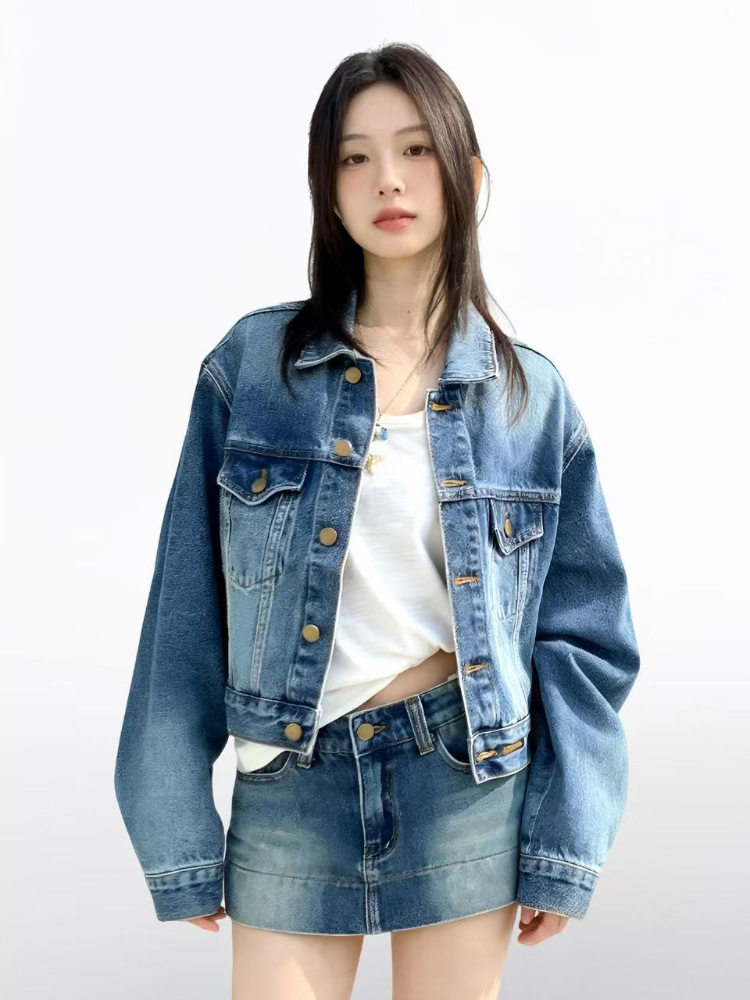 Women American Vintage 2 Piece - đánh giá và giá Denim Jacket Vintage