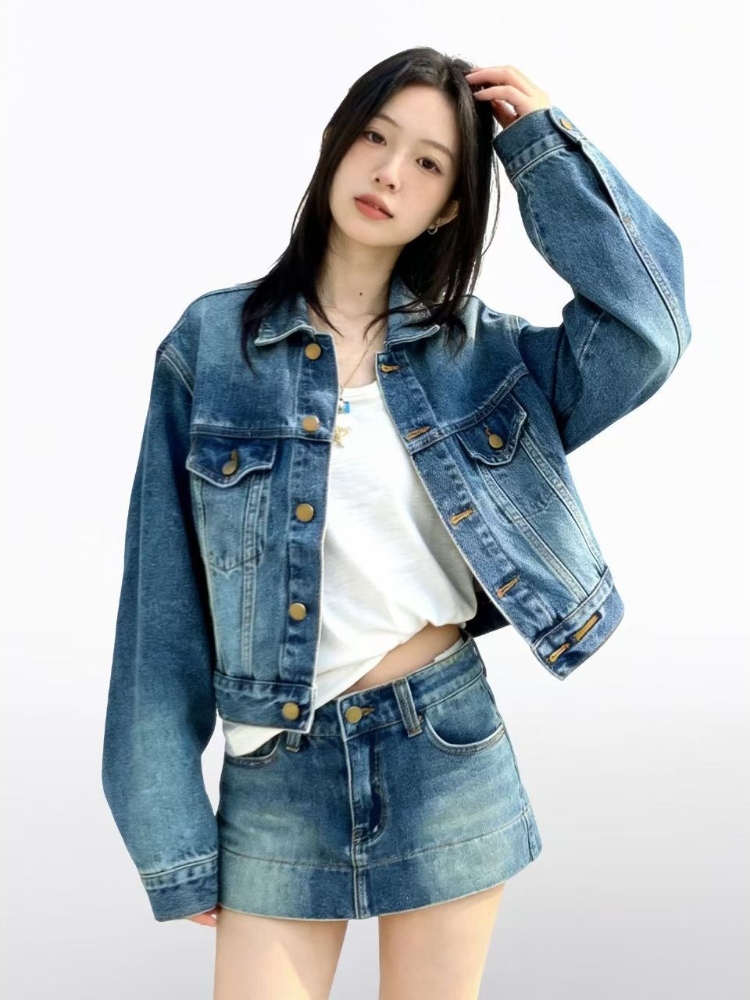 Women American Vintage 2 Piece - đánh giá và giá Denim Jacket Vintage