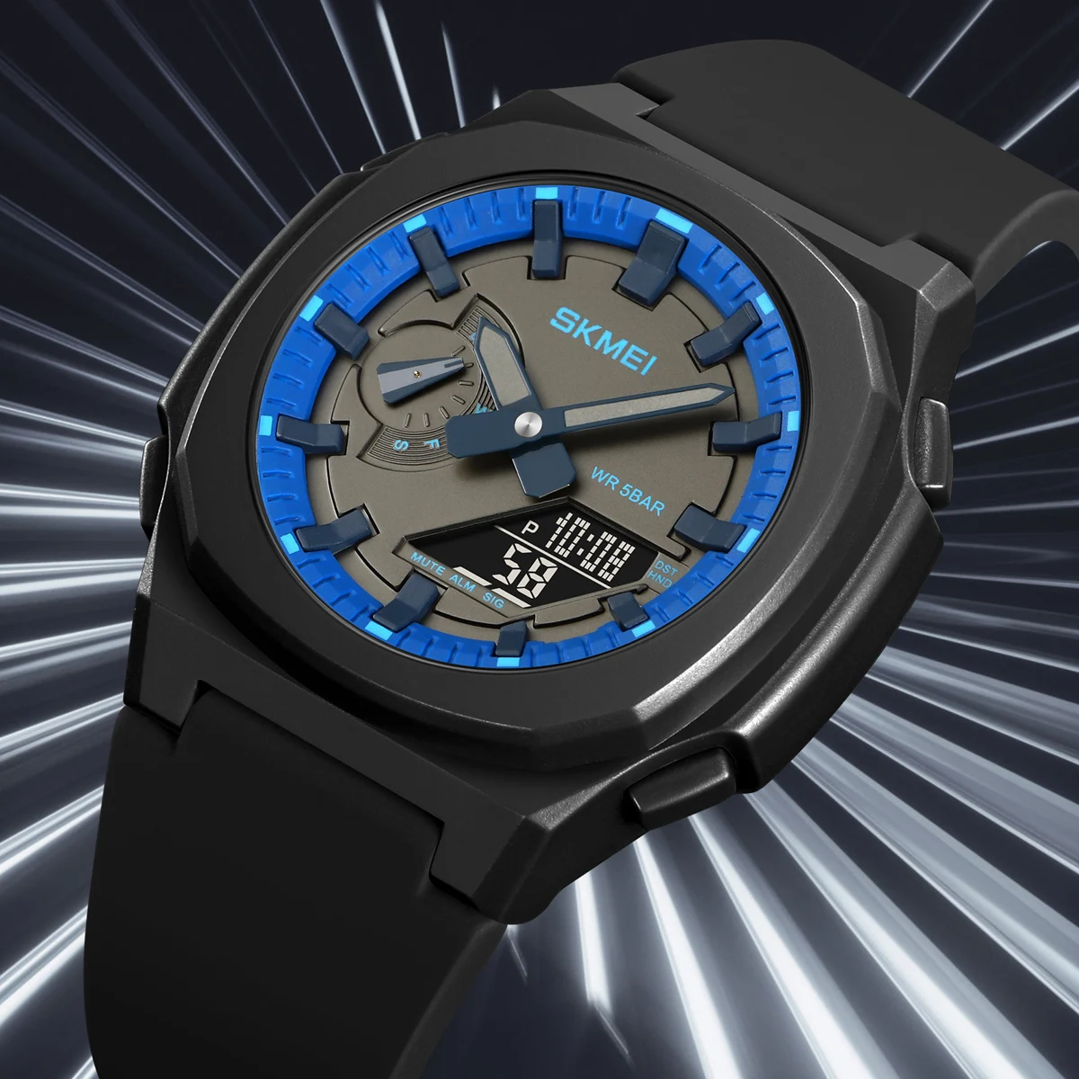 SKMEI 2091 5 Alarms Date Clock - đánh giá và giá Men'S Fashion Zone