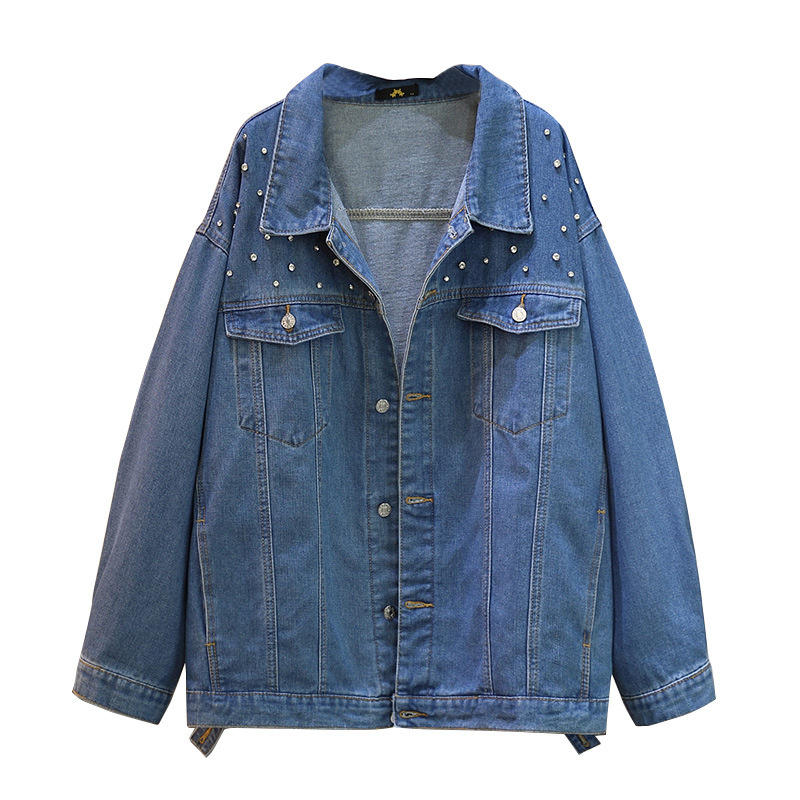 Plus Size XXL-6XL Denim Jacket - đánh giá và giá Denim Jacket Vintage