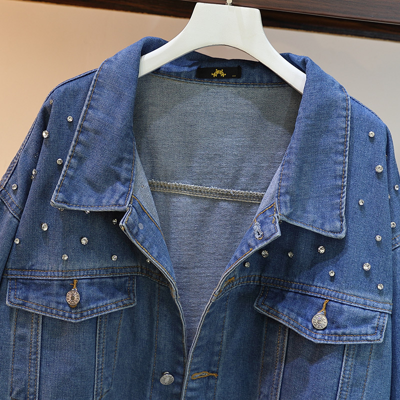 Plus Size XXL-6XL Denim Jacket - đánh giá và giá Denim Jacket Vintage