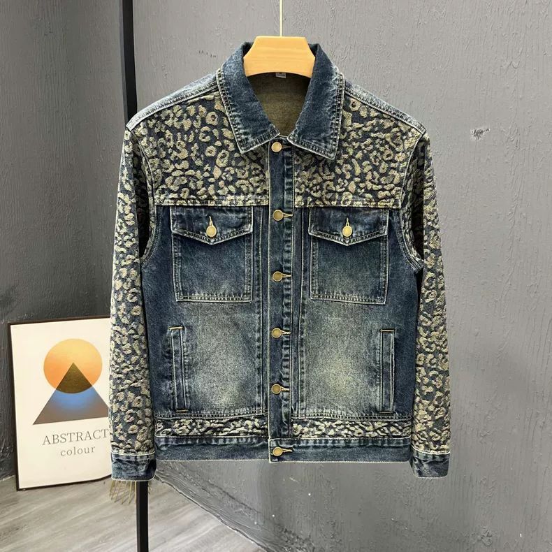 New Men's Trendy Cool Denim Ja - đánh giá và giá Mens Fashion Denim Jacket