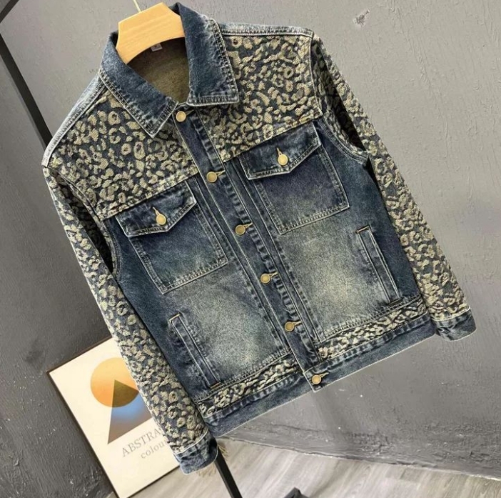 New Men's Trendy Cool Denim Ja - đánh giá và giá Mens Fashion Denim Jacket
