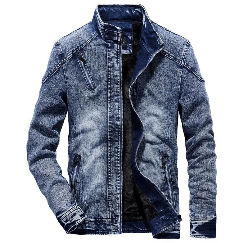 Áo Khoác Denim Nam Mùa Đông Pl - đánh giá và giá Mens Fashion Denim Jacket