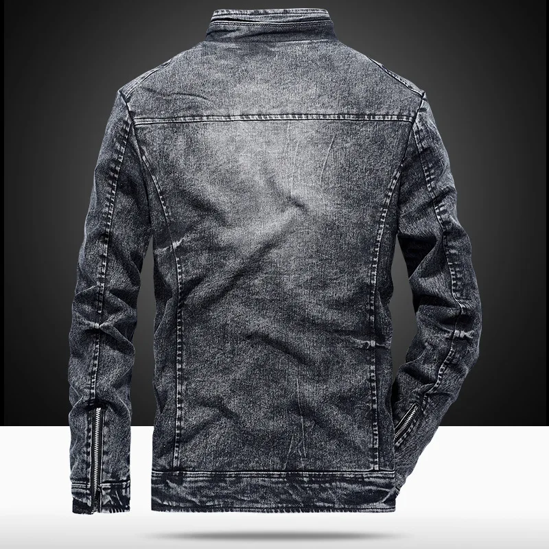 Áo Khoác Denim Nam Mùa Đông Pl - đánh giá và giá Mens Fashion Denim Jacket