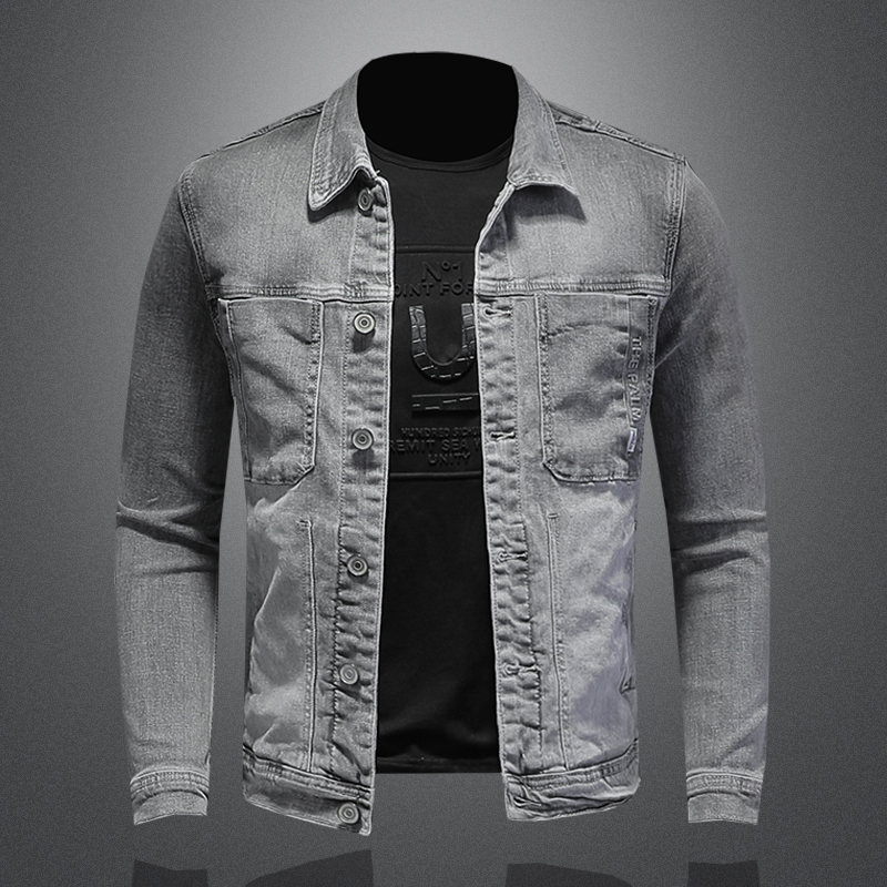 Thời Trang Áo Khoác Denim Nam  - đánh giá và giá Mens Fashion Denim Jacket