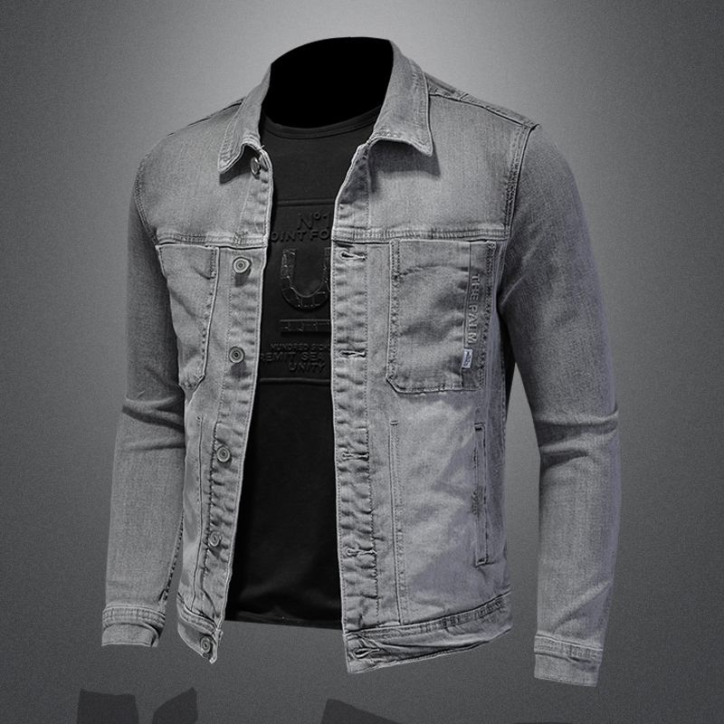 Thời Trang Áo Khoác Denim Nam  - đánh giá và giá Mens Fashion Denim Jacket