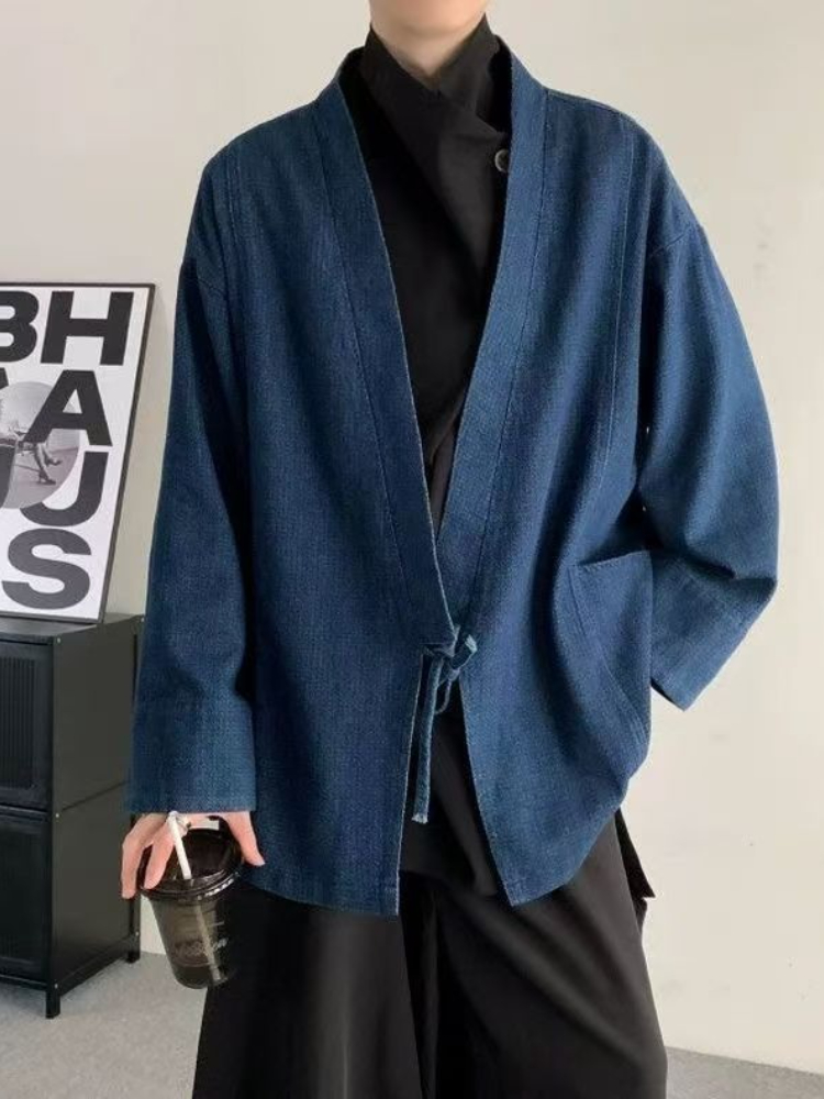 Vintage Japanese Style Denim C - đánh giá và giá Mens Fashion Denim Jacket