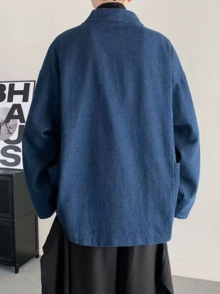 Vintage Japanese Style Denim C - đánh giá và giá Mens Fashion Denim Jacket
