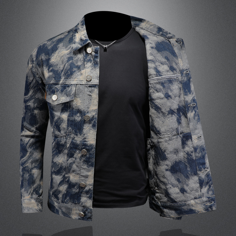 2025 Spring Vintage Denim Jack - đánh giá và giá Mens Fashion Denim Jacket