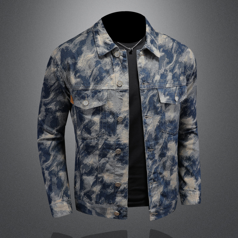 2025 Spring Vintage Denim Jack - đánh giá và giá Mens Fashion Denim Jacket