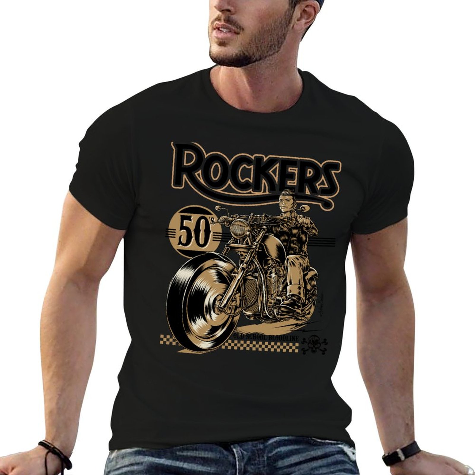 Rockers 50s T-Shirt Fashion Si - đánh giá và giá Mens Fashion In The 50S