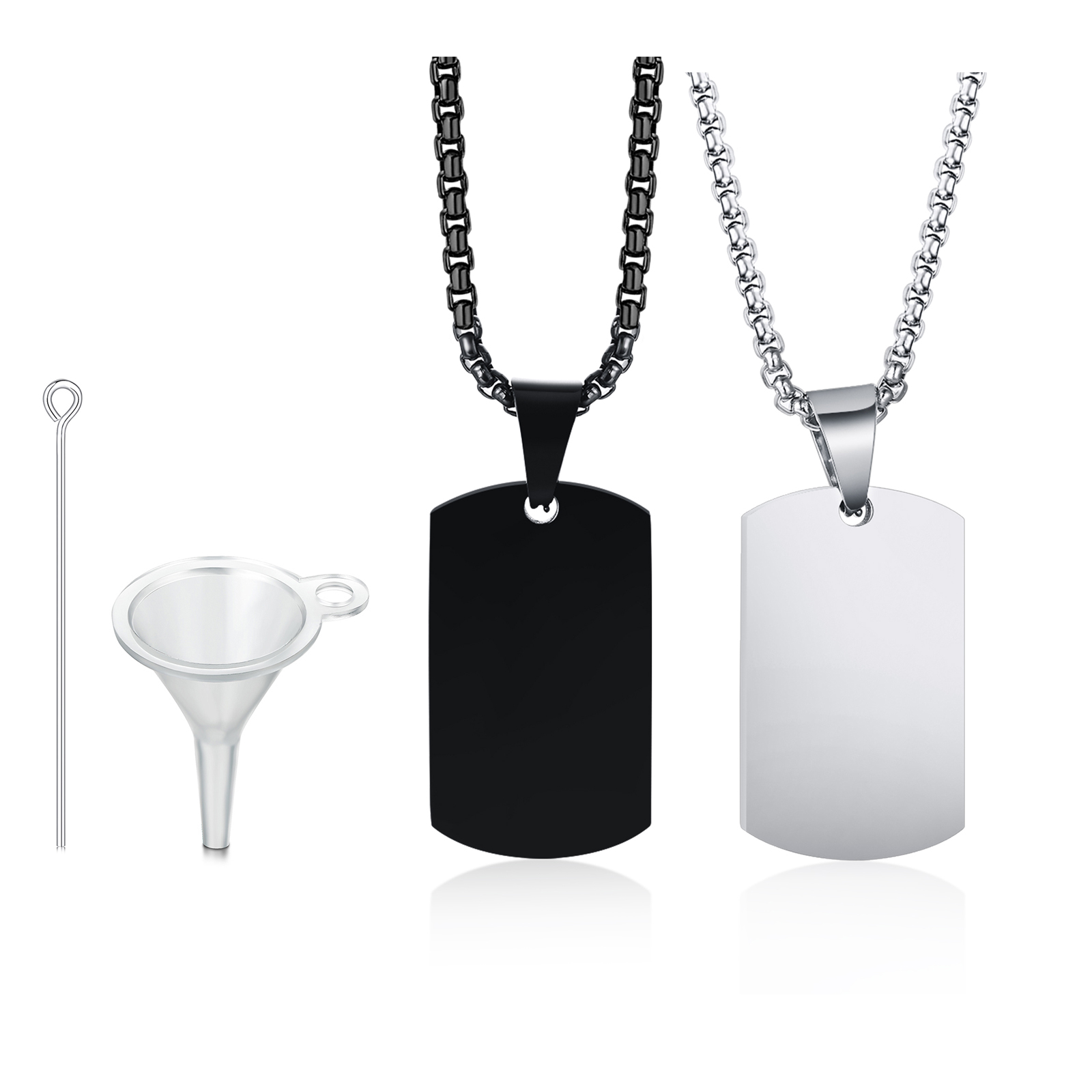 Men Dog Tag Urn Necklace,Stain - đánh giá và giá Mens Fashion In The 50S
