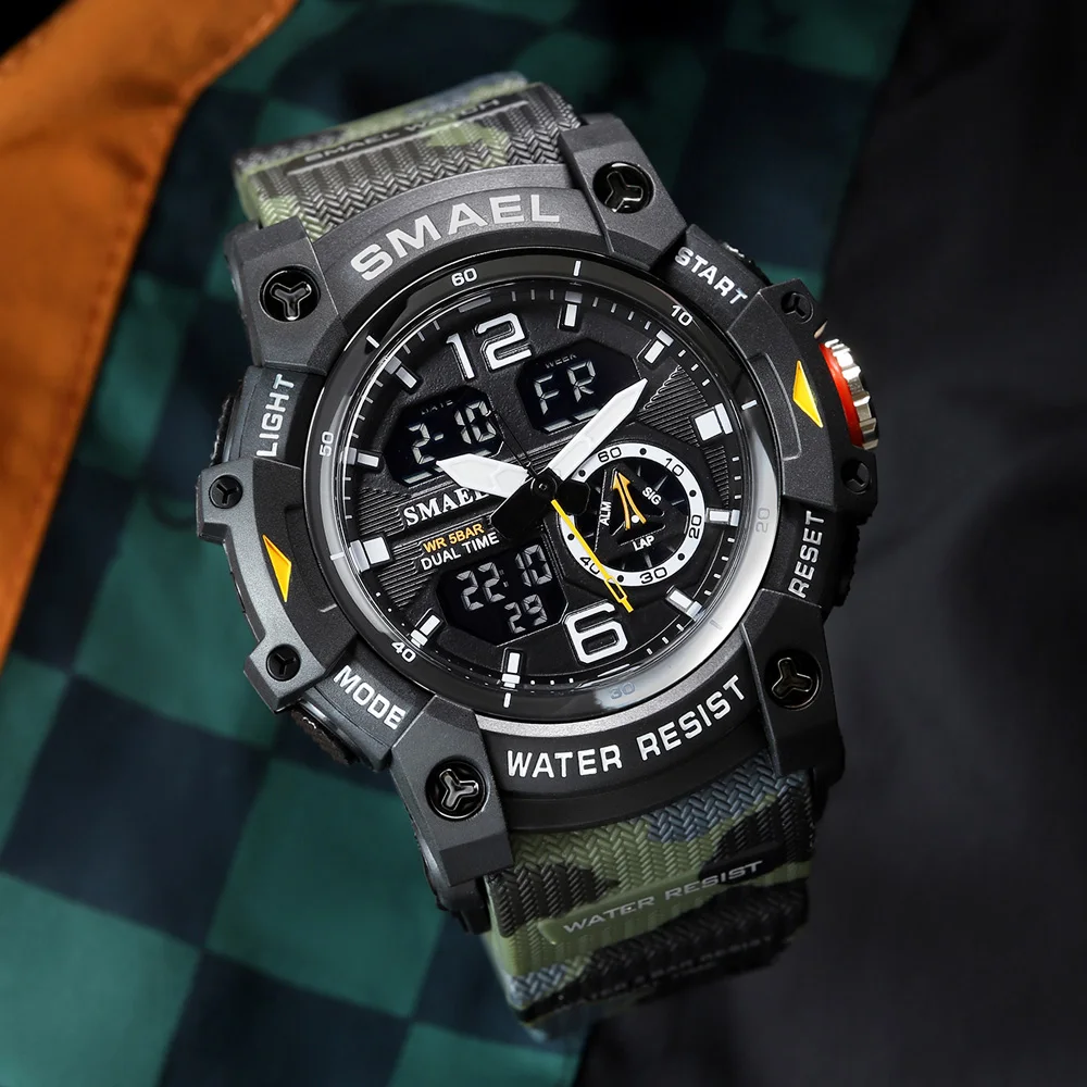 SMAEL Sports Watches Men Camo  - đánh giá và giá Men'S Fashion Zone