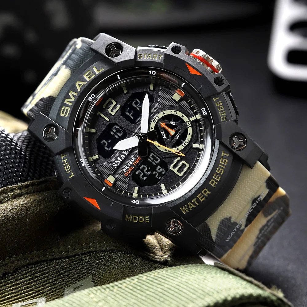 SMAEL Sports Watches Men Camo  - đánh giá và giá Men'S Fashion Zone