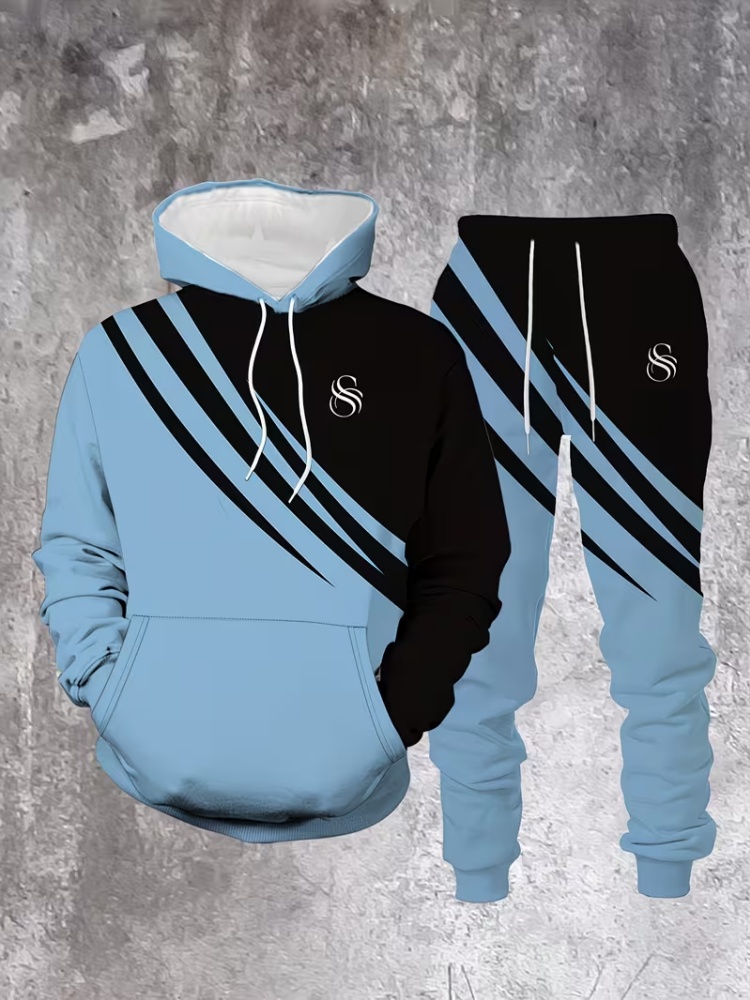 Men 2 Piece Tracksuit Fashion  - đánh giá và giá Men'S Fashion Loose Pants