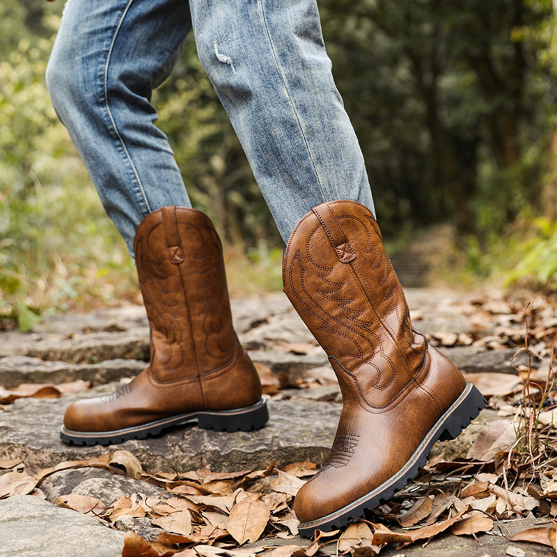Men's Boots Classic Handmade E - đánh giá và giá Mens Fashion Vintage