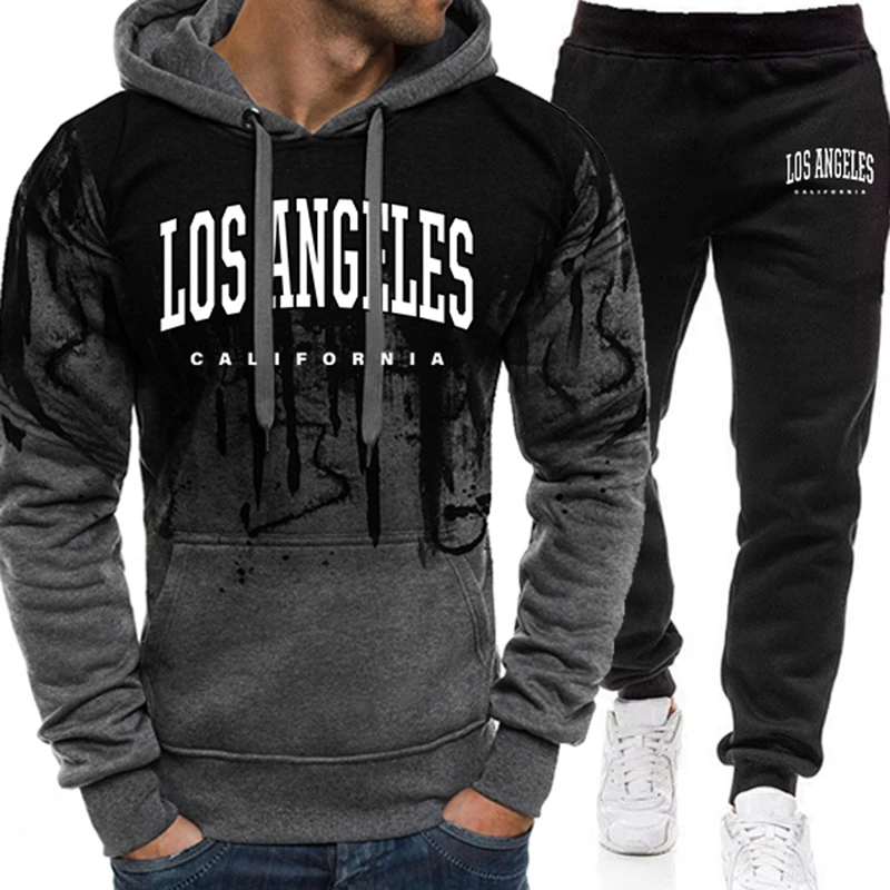 Fashion Men's Tracksuit Print  - đánh giá và giá Men'S Fashion Clothing