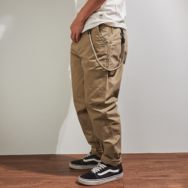 Nặng Mùa Thu Và Mùa Đông Dày N - đánh giá và giá Mens Fashion Cargo Pants