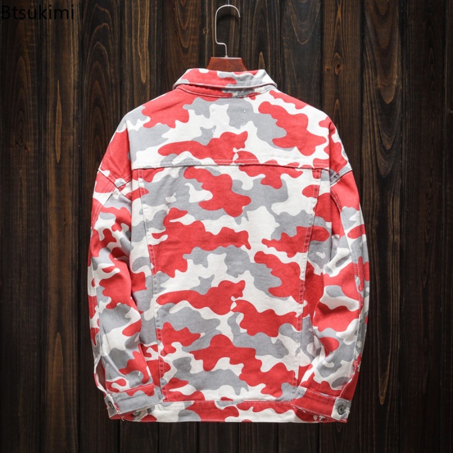 Spring Autumn Men's Fashion De - đánh giá và giá Mens Fashion Denim Jacket