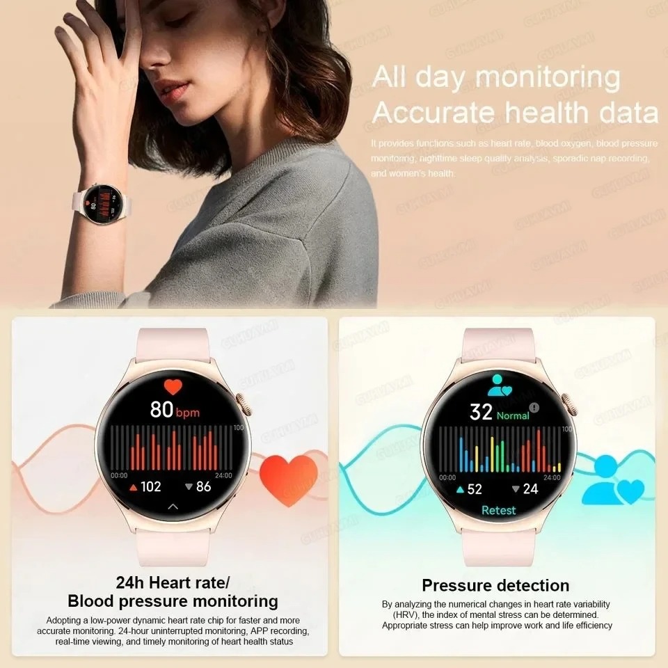 Women Smartwatch NFC AMOLED Sc - đánh giá và giá Men'S Fashion Zone