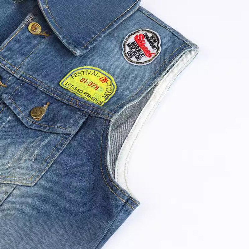 Spring Summber Men's Denim Ves - đánh giá và giá Mens Fashion Denim Jacket