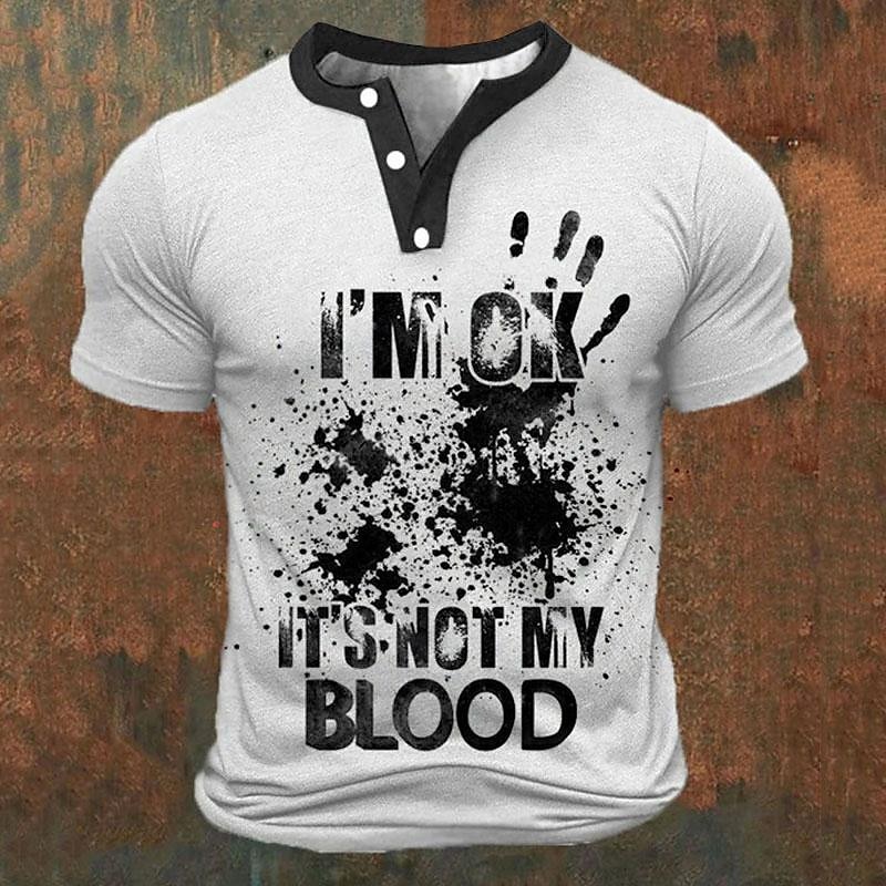 Funny 3D Letter Print Men's He - đánh giá và giá Men'S Fashion Clothing