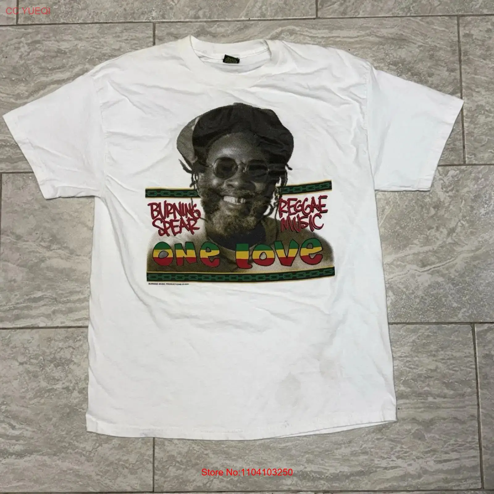 Vintage 1996 Burning Spear XL  - đánh giá và giá Xl Men'S Fashion