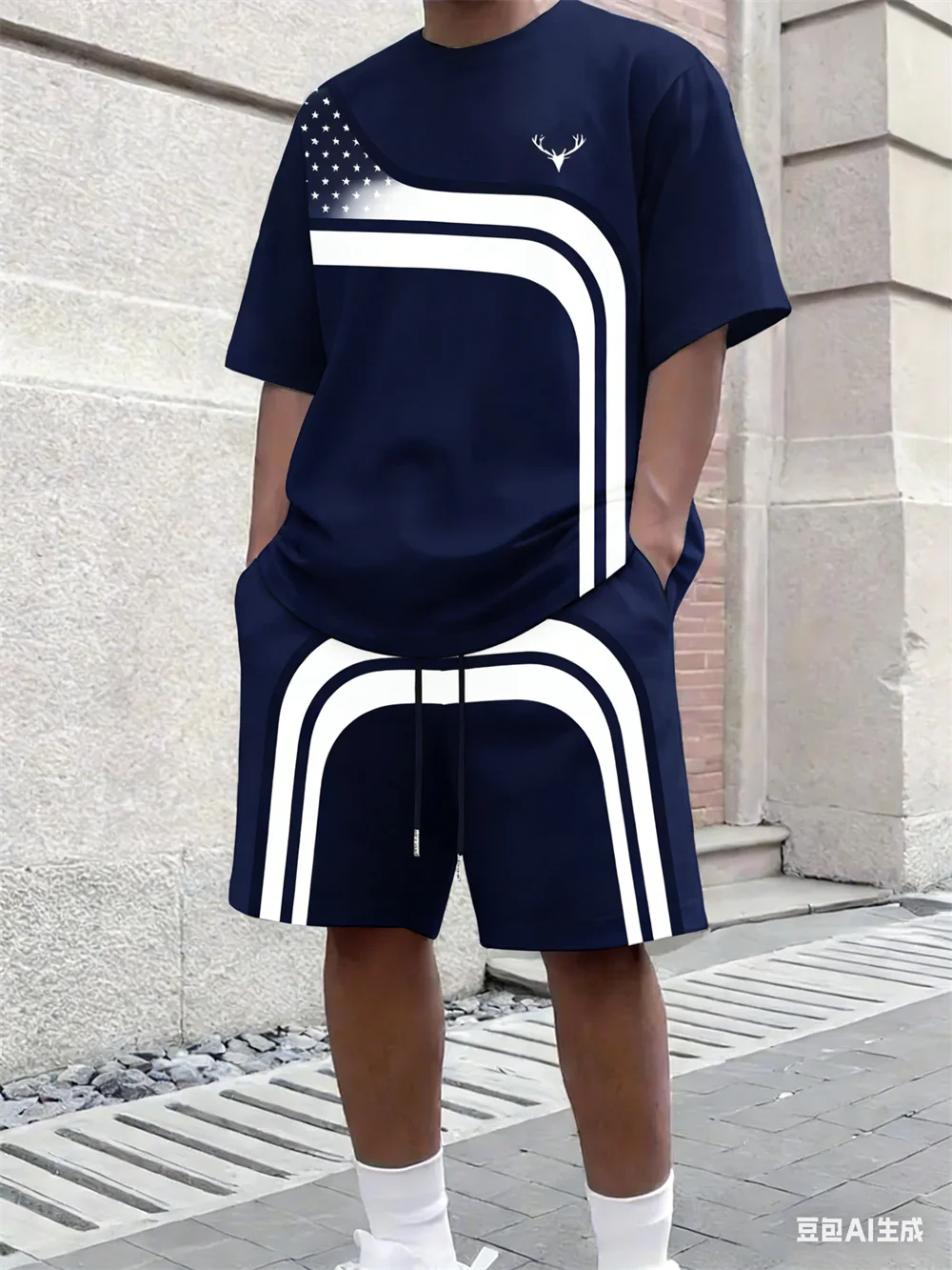Fashion Summer Men's Stripe Pr - đánh giá và giá Men'S Fashion Clothing
