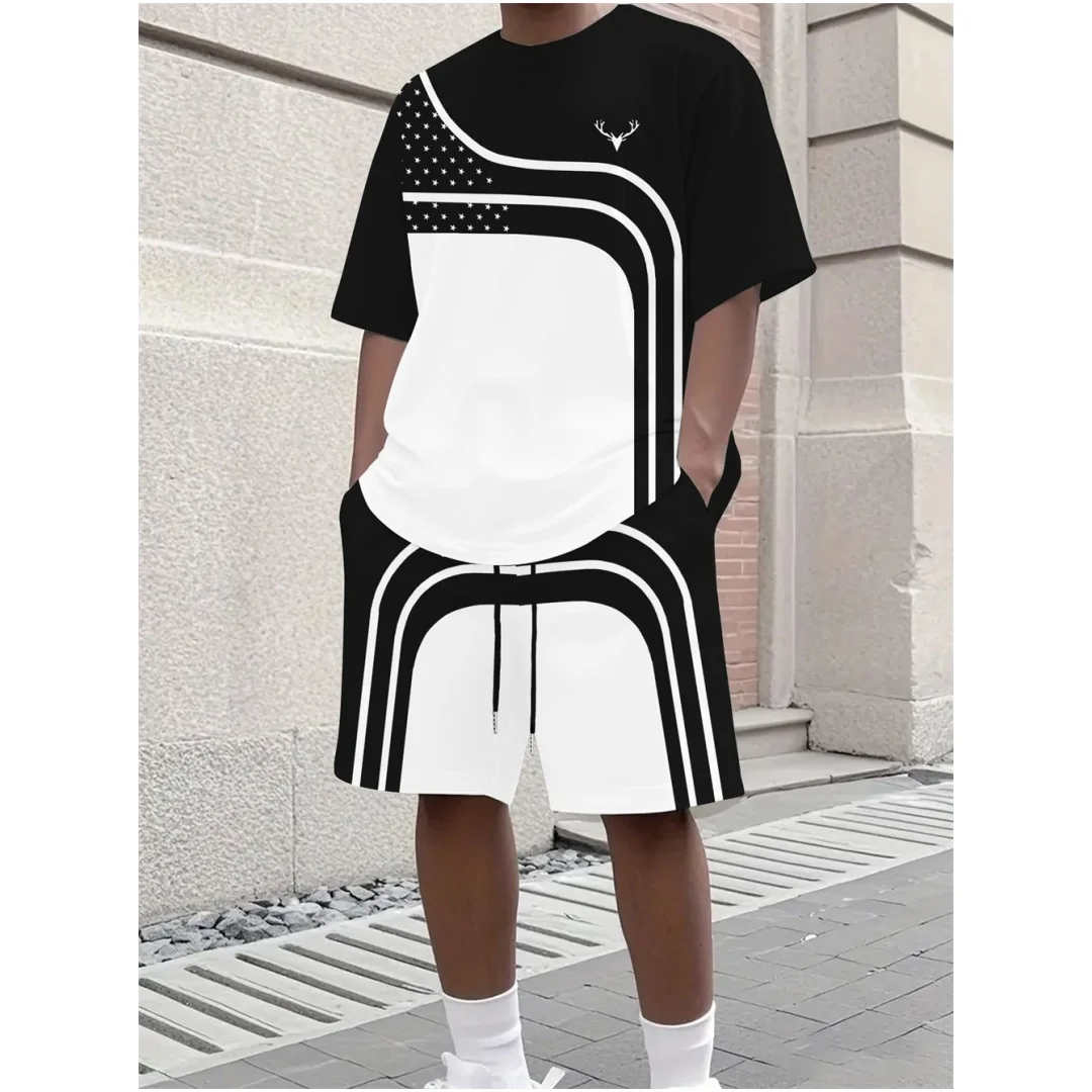 Fashion Summer Men's Stripe Pr - đánh giá và giá Men'S Fashion Clothing