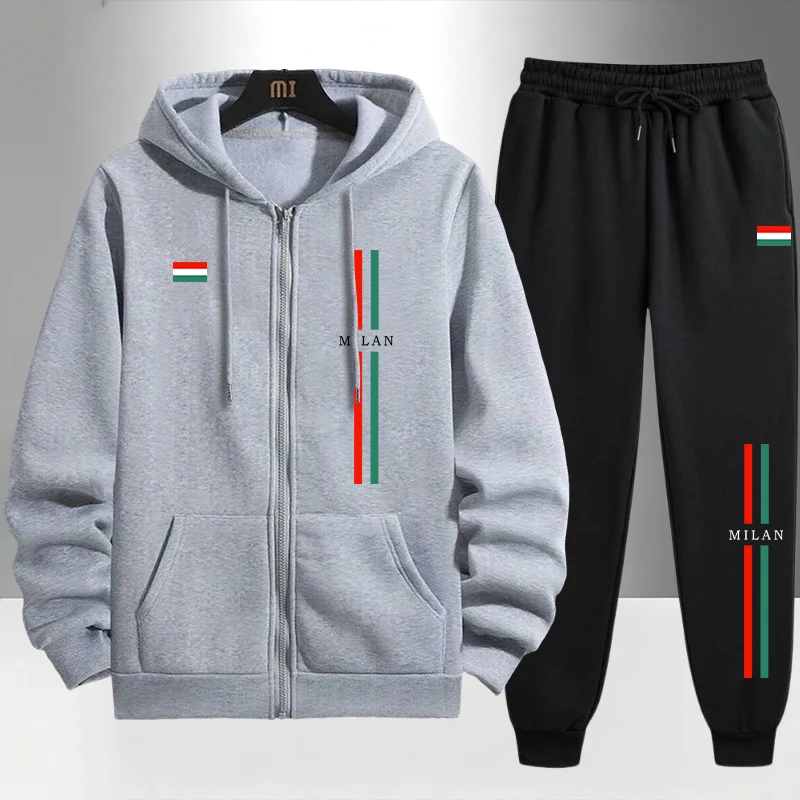 2026 Italy Printed Men's Set Z - đánh giá và giá Mens Fashion Suits